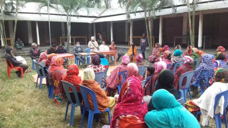 A group meeting in Bangladesh